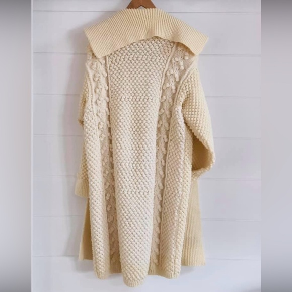 Aran Wool Sweater - Picture 2 of 4
